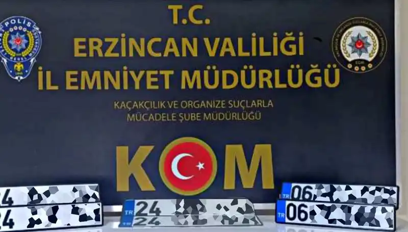 Erzincan'da "APP Plaka" Operasyonunda Büyütülen İstihbarat Ağı!