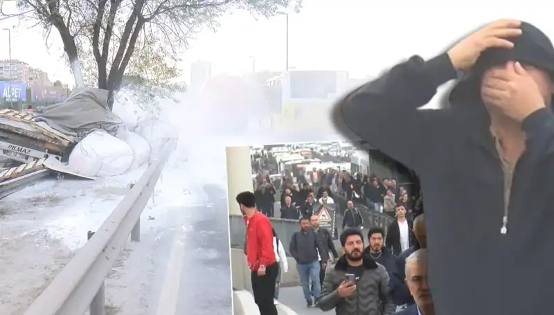 D-100'de Alçı Yüklü TIR Kazası: Trafik Adeta Kilitlendi!