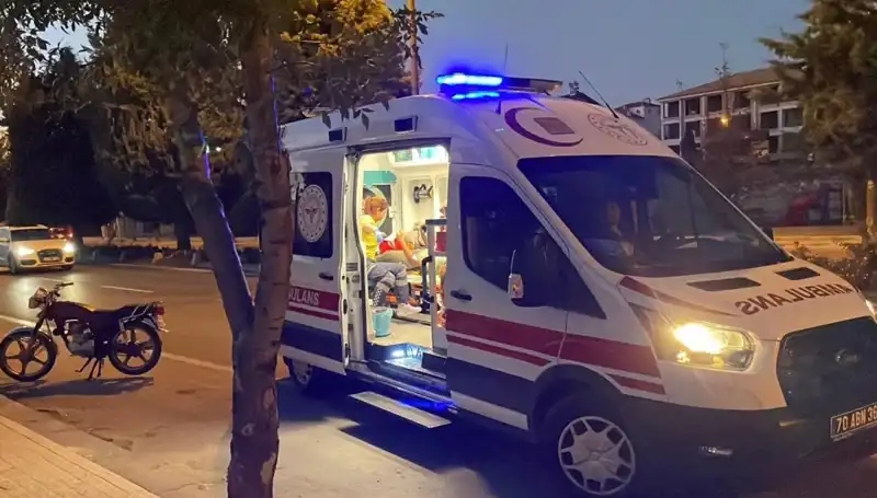 Motosiklet Kazası: Otomobil Sürücüsü Kaçtı, Olayı 70 Metre Sürükledi!