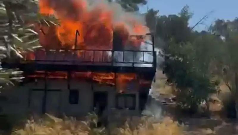 Bodrum'da Yangın Alarma Geçirerek Ekipleri Harekete Geçirdi