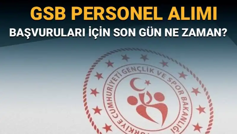 Gençlik ve Spor Bakanlığı Personel Alımı İçin Başvurular Başladı: Son Tarih Ne Zaman?