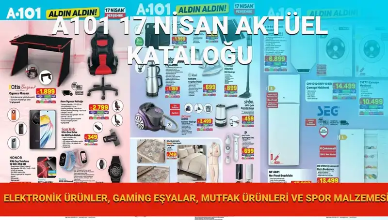 A101 Market’te Bu Hafta Hangi Ürünler Var? Fırsatlar Kaçmaz!