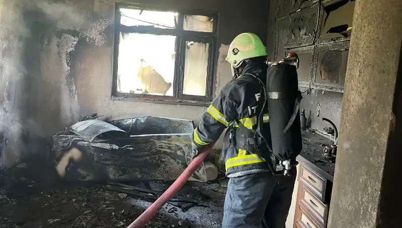 Yangın Mutfağı Küle Çeviren Olay, Şehirde Panik Yaratıyor