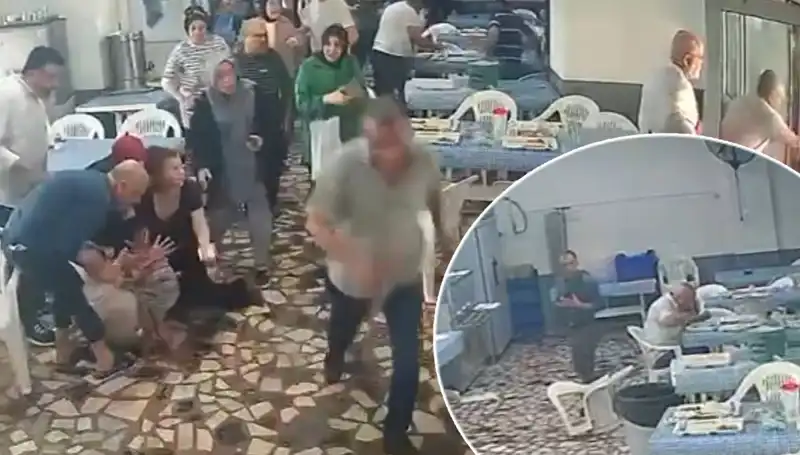 Yemekhanede Deprem Anı: Panik ve Dayanışma İçinde Gelen Hayatta Kalma Mücadelesi