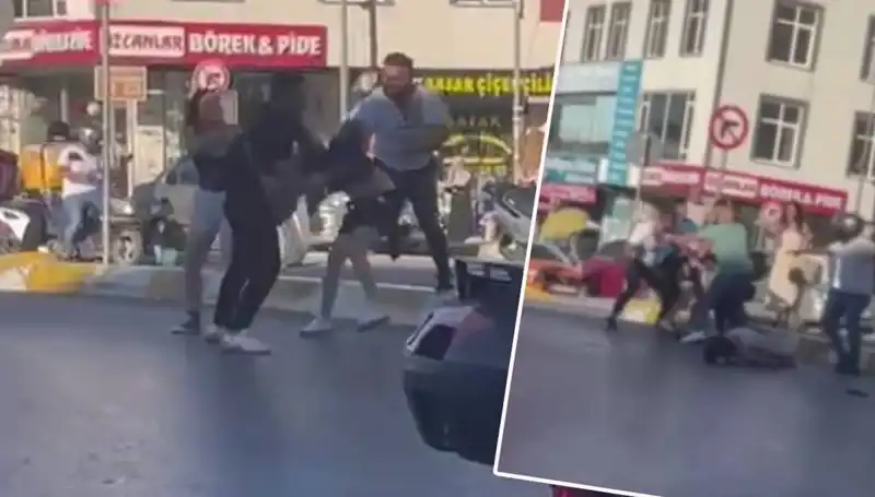 Esenyurt'ta Motosikletli İki Kadına Uygulanan Zorbalık: Dehşet Anları