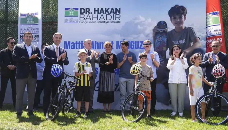 Bahçelievler'de Yeni Bir Eğlence Noktası: Mattia Ahmet Minguzzi Skate Parkı Açıldı
