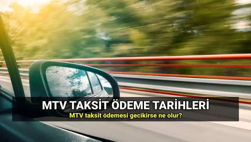 Motorlu Taşıtlar Vergisi İçin Gecikme Faizi Oranı ve İkincil Taksit Detayları