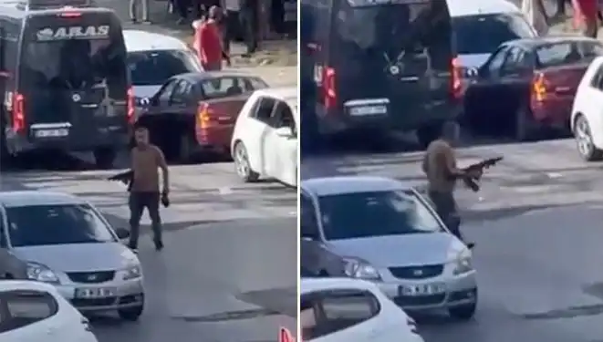 Başakşehir'de Pompalı Tüfekle Sokakları Kontrol Altına Alan Şahıs Panik Yarattı