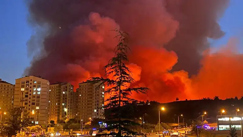 Bursa’nın Yangınları: Şehrin Kalbinde Acı Manzaralar