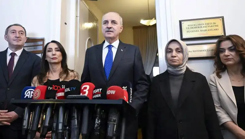 Numan Kurtulmuş, Siyasi Partilerle Bir Araya Gelerek Yeni Stratejileri Belirliyor